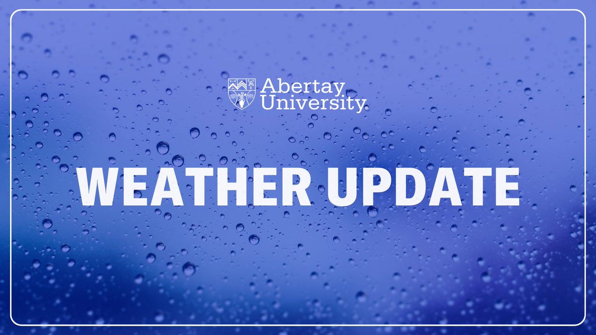 Abertay University tweet media