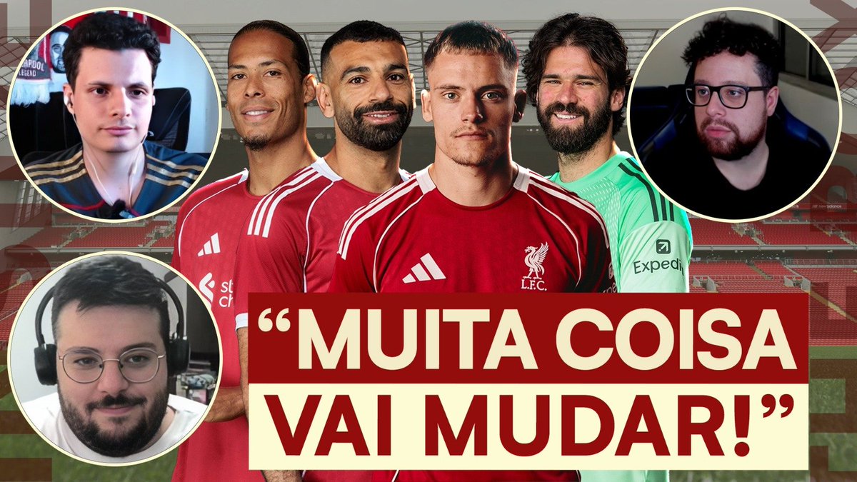 NOVIDADE NO AR!

Eu e meu grande amigo <a href="/Pierofiorelli93/">Piero Fiorelli</a> criamos um canal no YouTube para falar de Futebol Inglês. Esperem muitos vídeos, lives e mais!

O primeiro vídeo é uma espécia de guia sobre o Liverpool para a temporada 25/26 com <a href="/wvborges/">Walace Borges</a>!