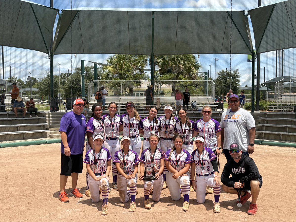 unitysmithfl's tweet image. That’s a wrap on the 2025 summer season. We ended up going down to a strong Florida Gold team, but it wasn’t without a fight.
It was a long and hot summer, but productive one. We had a team batting average of .397, 290 hits (193 1B, 68 2B, 14 3B, and 15 HR), .928 fielding…