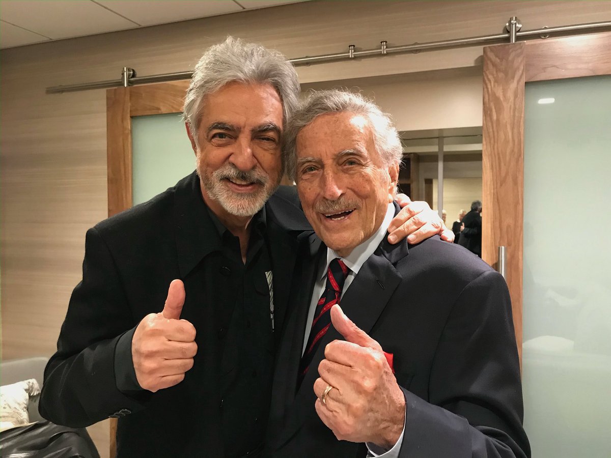 One of the great perks in this business is sometimes you get to become friends with your idols. Today Tony Bennett would have turned 99. 🕊️ R.I.P. dear friend.