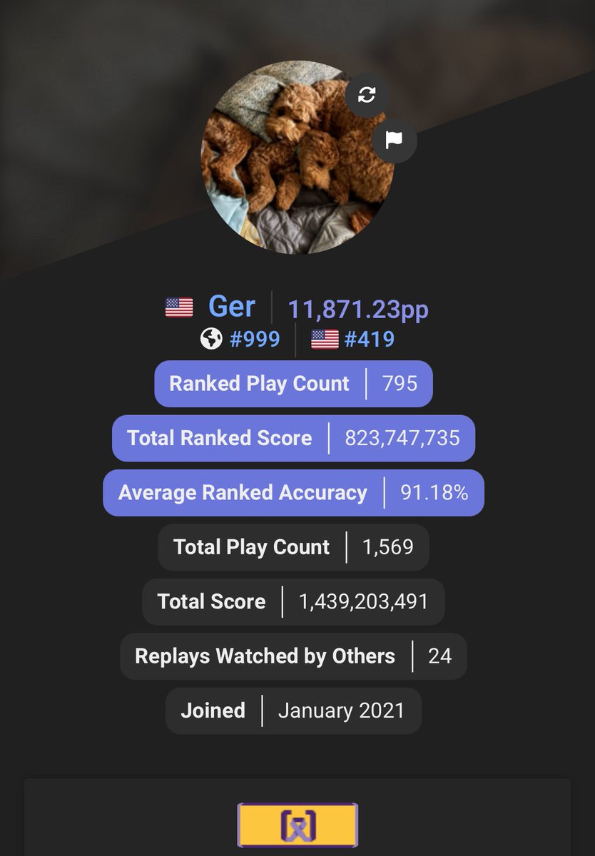 Ger0sty's tweet image. three digit!