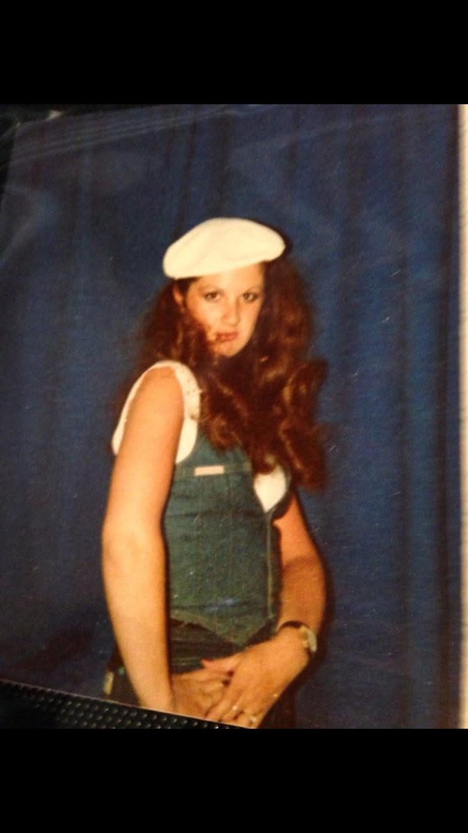 Pals, would you believe this is Mummy on the night she met daddy 44 years ago - it was his Gotcha Day 🥰😂