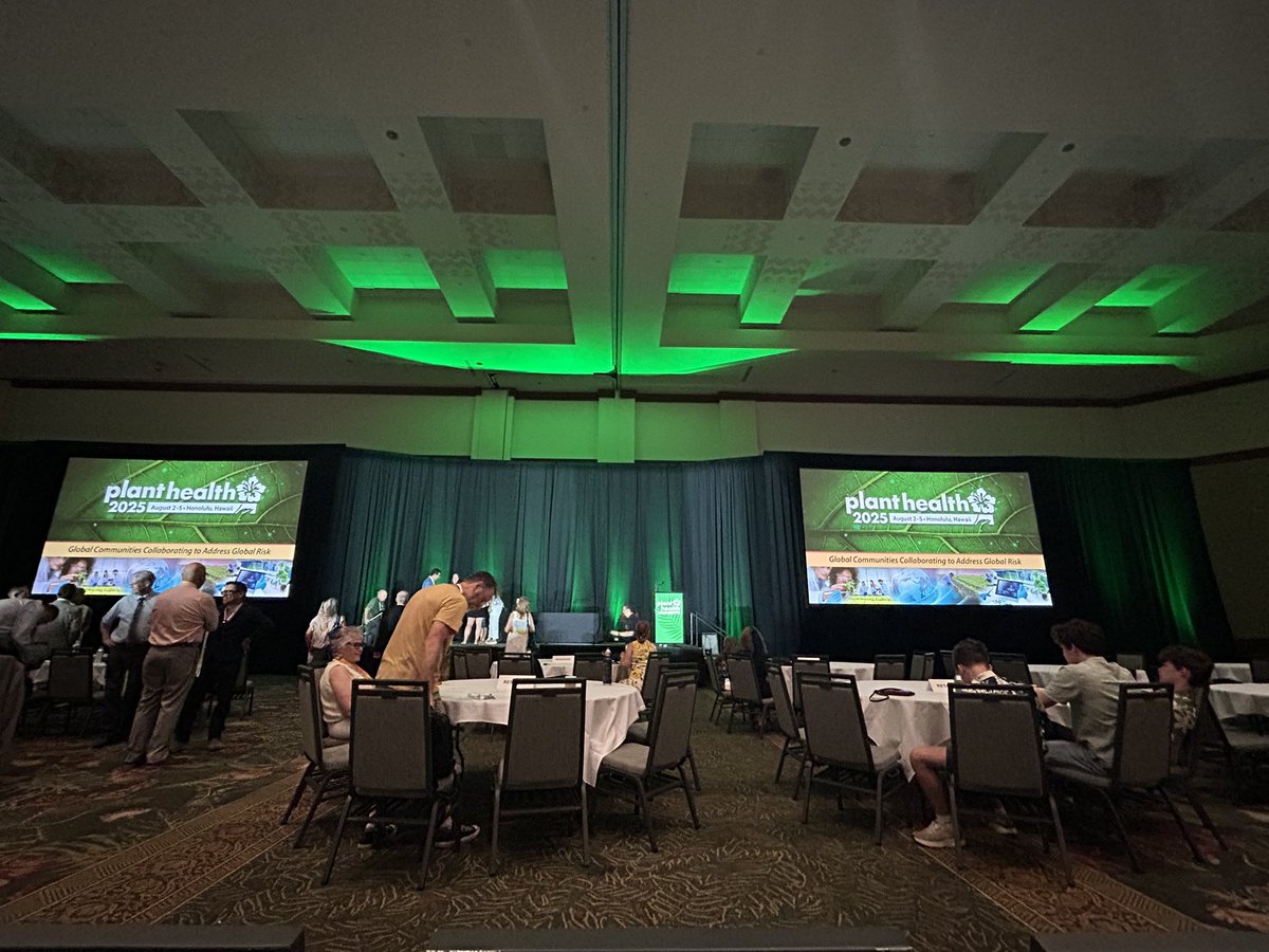 Looking forward for opening keynote and connecting with #globalplantpathology community #planthealth2025