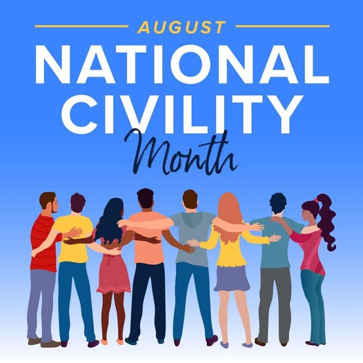 CivilGovernment's tweet photo. 📷 August is National Civility Month — and whew, what a timely reminder!
#NationalCivilityMonth #ChooseCivility #LeadWithRespect #InstituteForCivility #KindnessIsStrength #CivilityMatters https://t.co/bUL3qbnNhK
