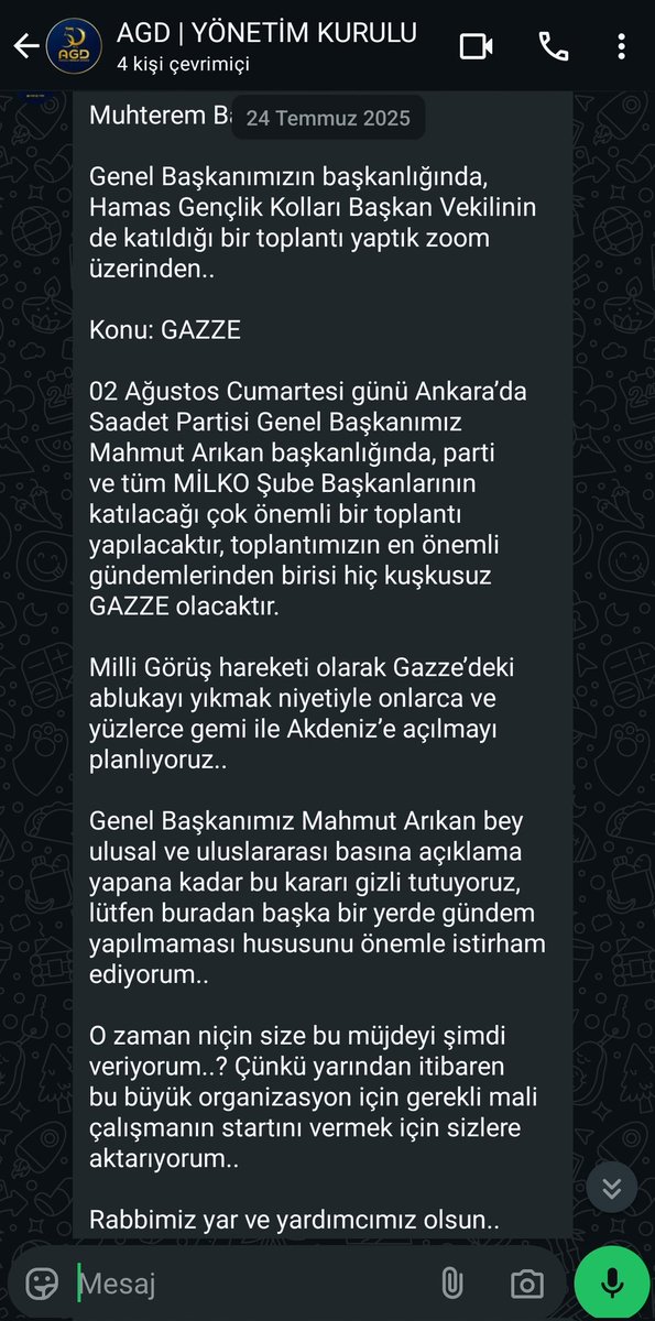 AGD bu işin merkezindedir. İçiniz rahat olsun.