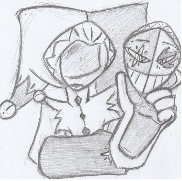 Hackney_Cat3000's tweet photo. Jack Jester - for a supernatural carnival  - a demon or phantom-esk character -prehaps him nothing behind the mask adds a bit or mystery to him https://t.co/vNI6RuJhiz