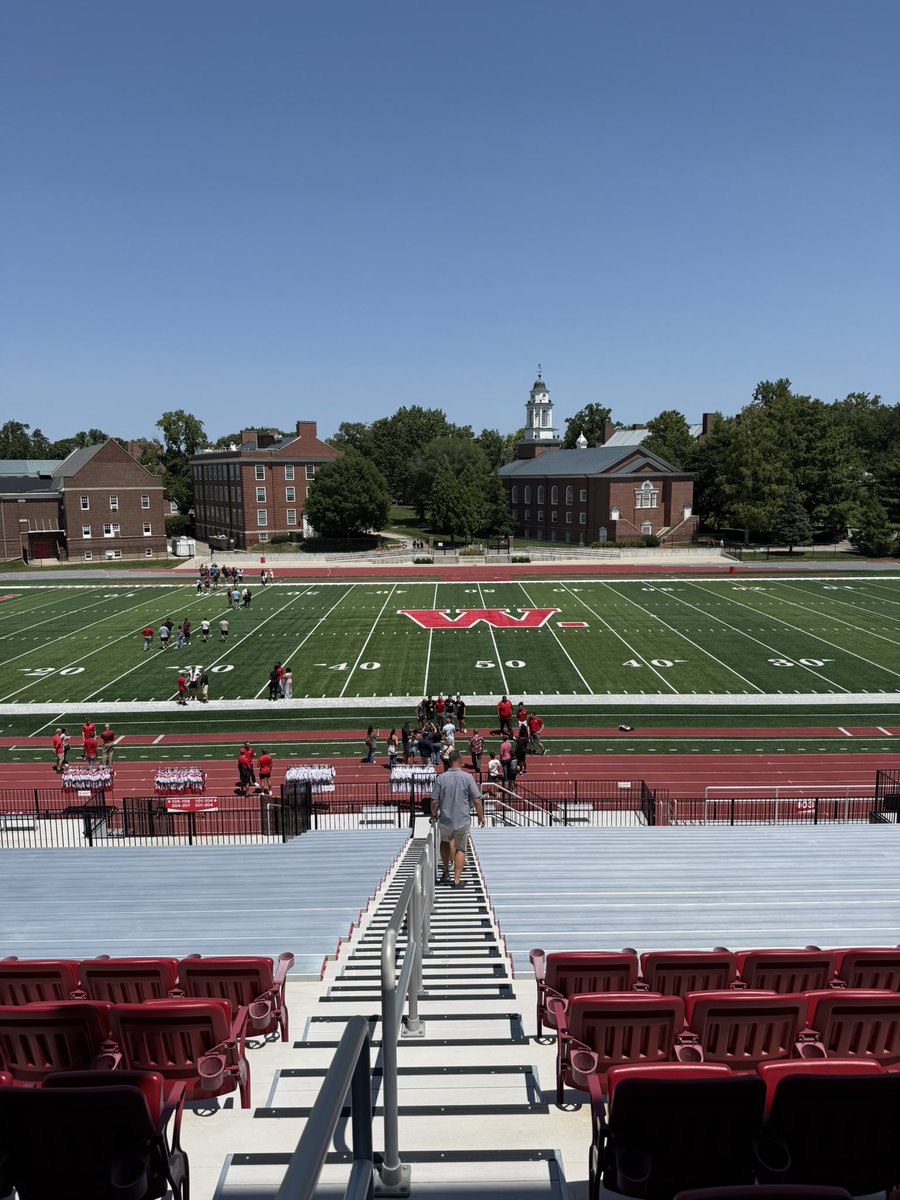 Thank you <a href="/WabashFB/">Wabash College Football</a> for a great Summer visit day today! Had a great time can’t wait to be back for a game in the future! <a href="/CoachOlmy/">Olmy Olmstead</a> <a href="/coachcjr/">CJ Ramsey</a> <a href="/gillincm/">Casey Gillin</a> <a href="/coachgilbert10/">Jake Gilbert</a> <a href="/DFO_AJ/">Andrew Foster Jr.</a> <a href="/CoachJHOLDEN/">Coach Holden</a> <a href="/William_Coonce/">William Coonce</a>