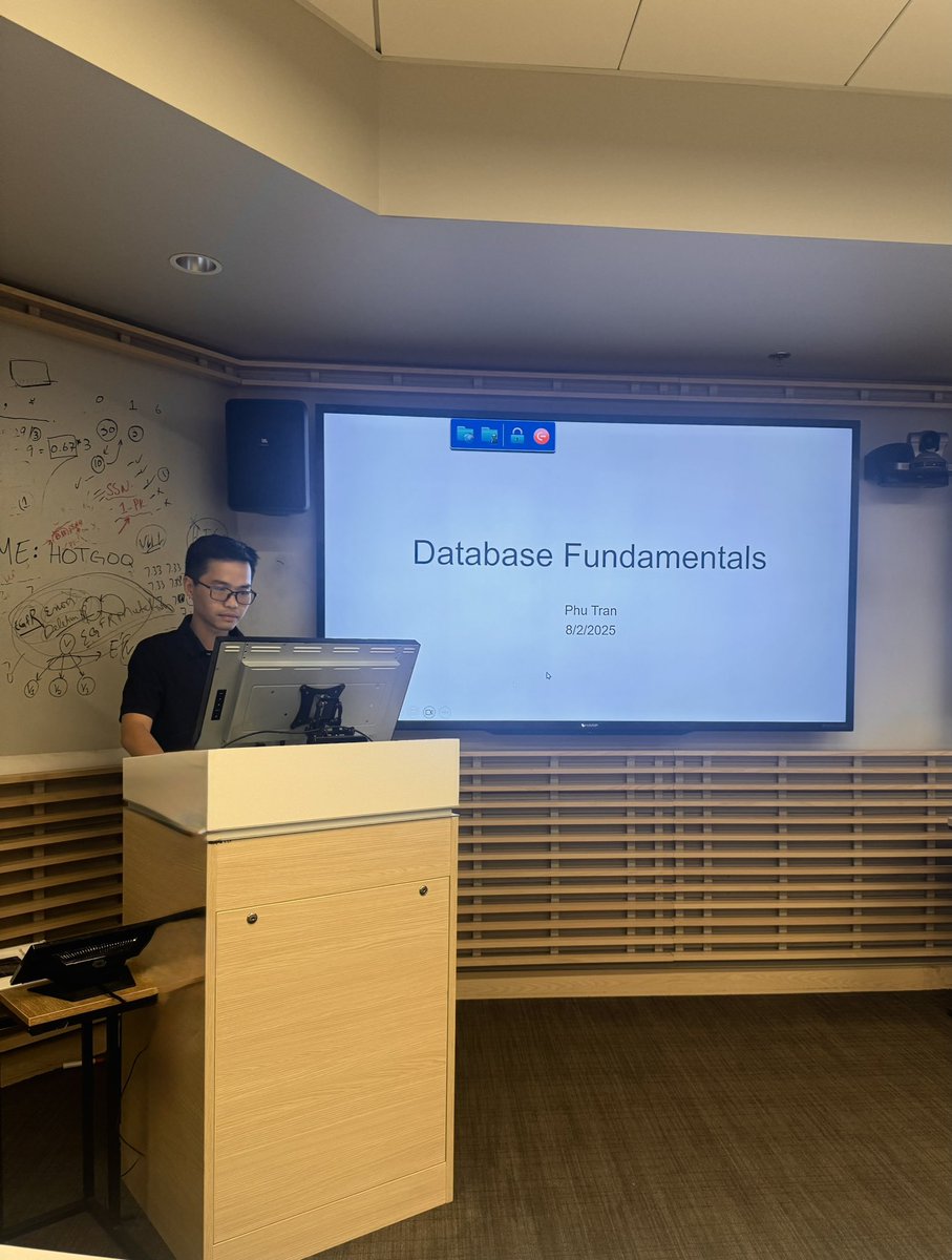 drhussnainsadiq's tweet image. Grateful to Dr. Phu Tran for an insightful session on Database Fundamentals and BigQuery at BEACON Riaz Lab.Attended by clinician scientists and the data science team working under the mentorship of Dr.@IrbazRiaz
#BigQuery #OncologyAI #BEACONLab #MedicalAI #DataScienceInMedicine