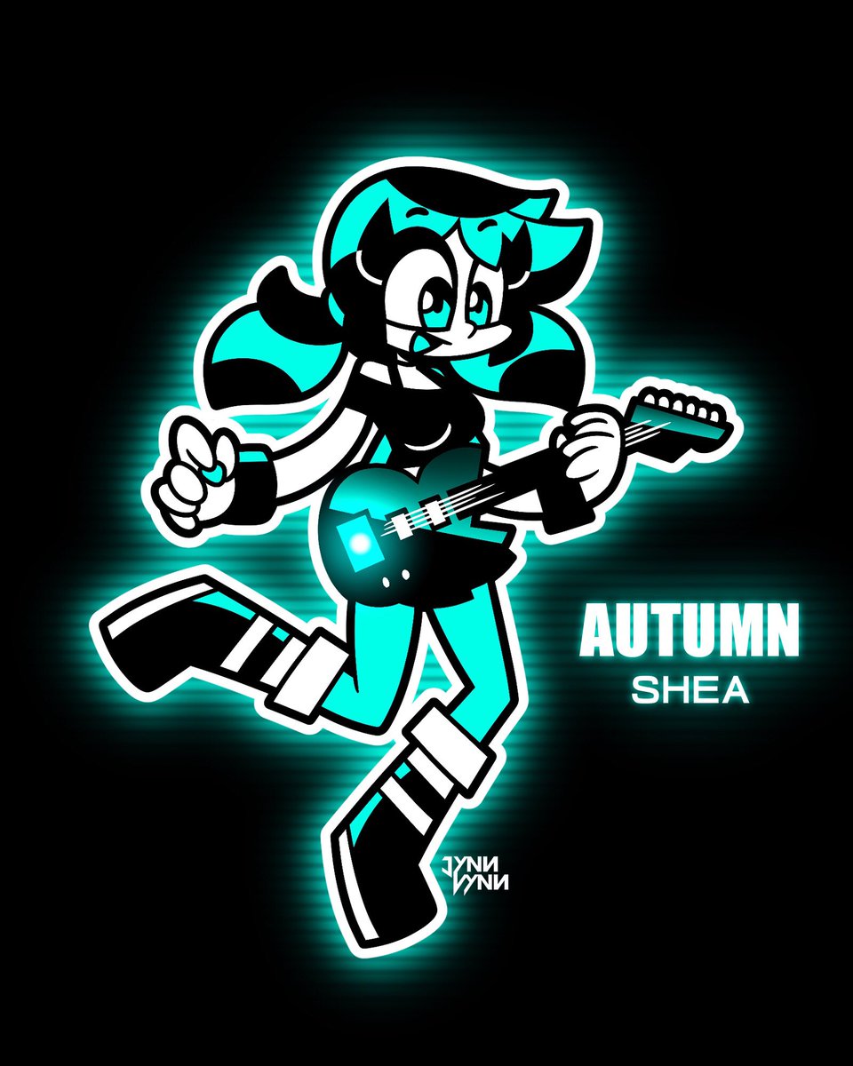 🩵 AUTUMN 🩵

The glow matches her energy fr. Want some cool merch?? Head over to my #REDBUBBLE and you can even #COMMISSION me! :D

redbubble.com/people/JynnVyn…

#originalcharcter #oc #bassist #cartoon #cartooncharacter #characterdesign #graphicdesign