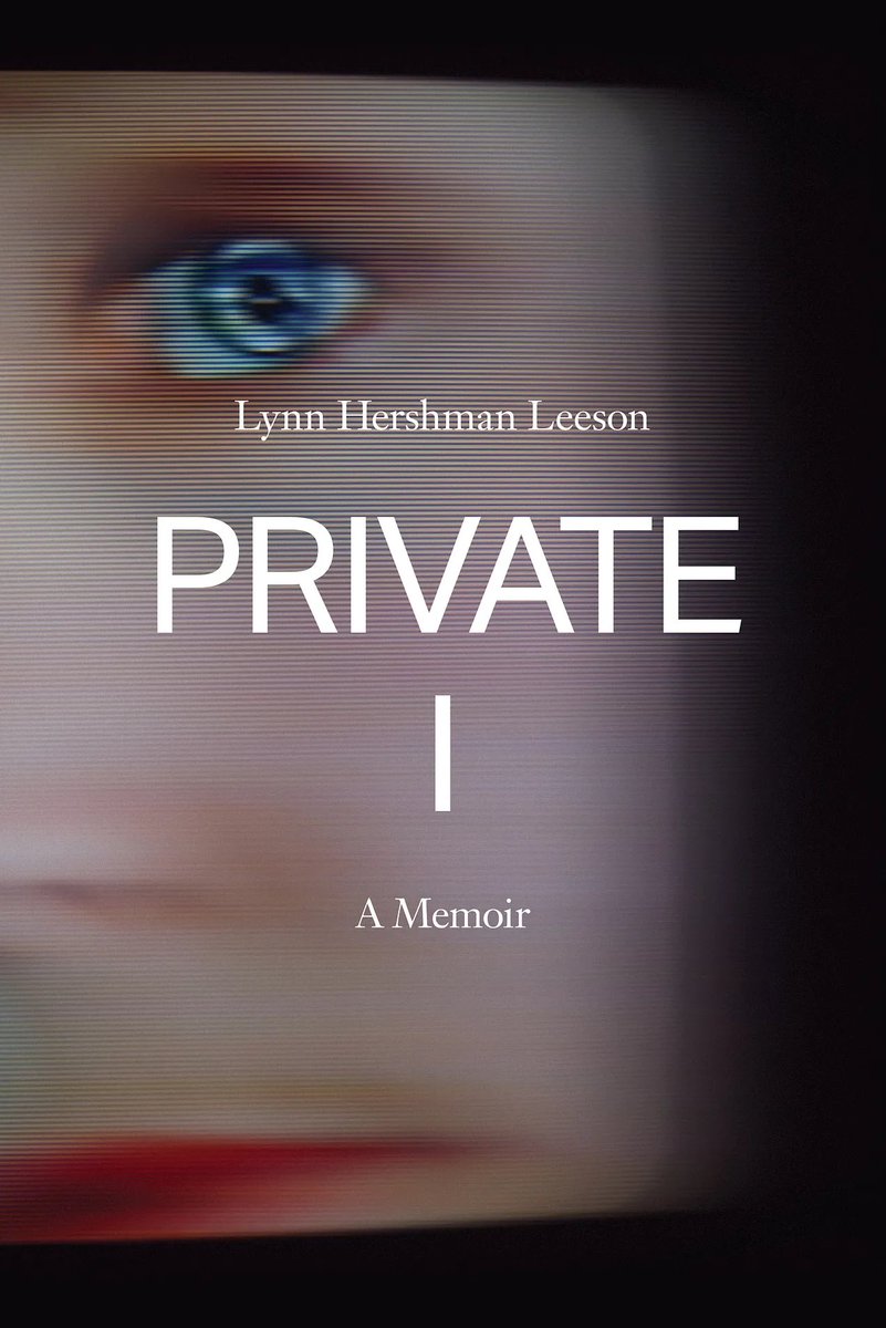 A few days ago I received an advance copy of Lynn Hershman Leeson’s new book (»Private I: A Memoir«) and read it in one go, between laughter and tears, admiration and amazement. 

As I wrote elsewhere: Few can match what Lynn Hershman Leeson has accomplished as an artist and for