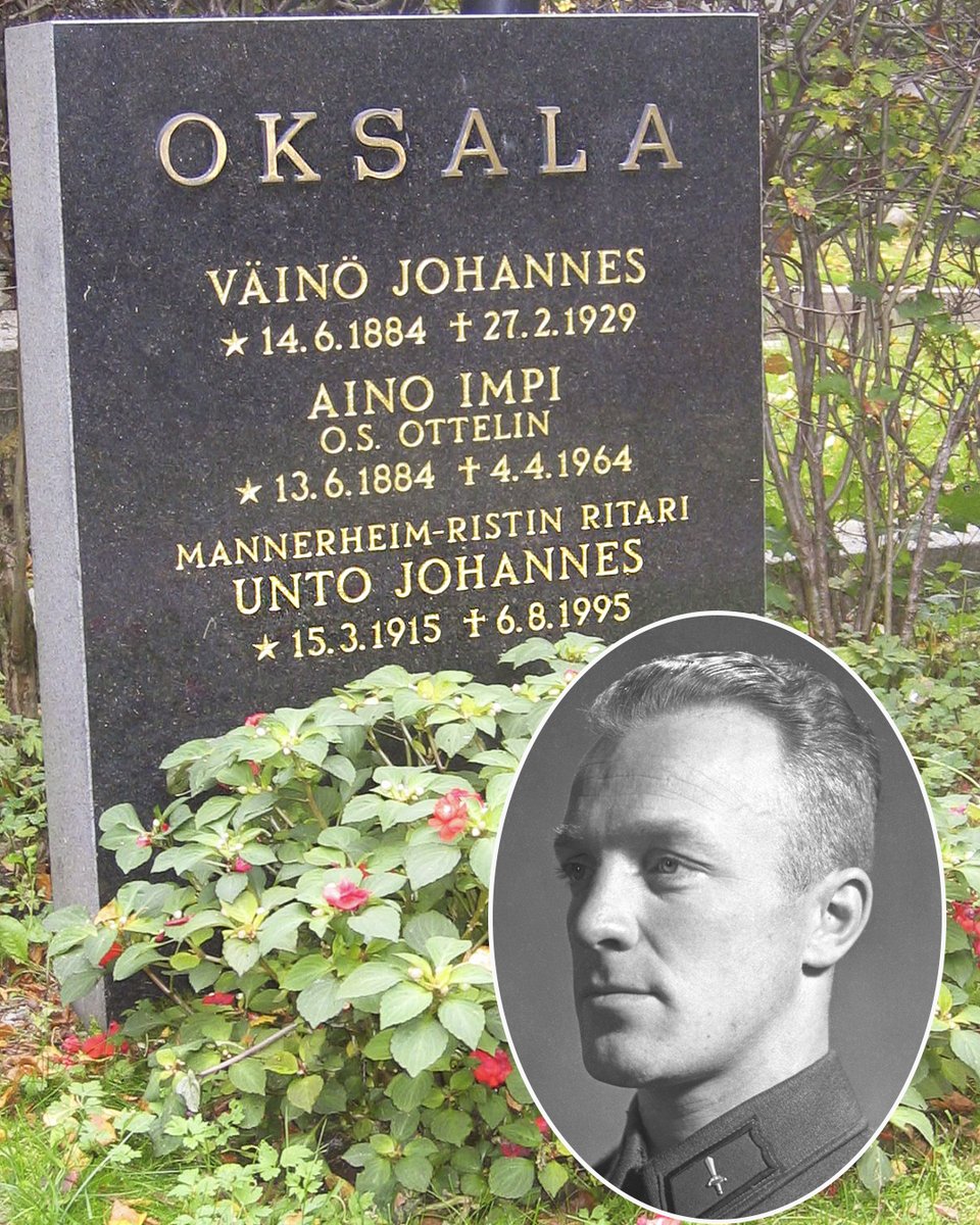 Mannerheim-ristin ritarin Unto Oksalan kuolemasta tulee kuluneeksi 30 vuotta. Marskin ritari numero 122 kuoli 6.8.1995 Tampereella 80-vuotiaana. Hänet on haudattu Tampereelle Kalevankankaan hautausmaalle. Oksala toimi sodassa pommikoneen lentäjänä.