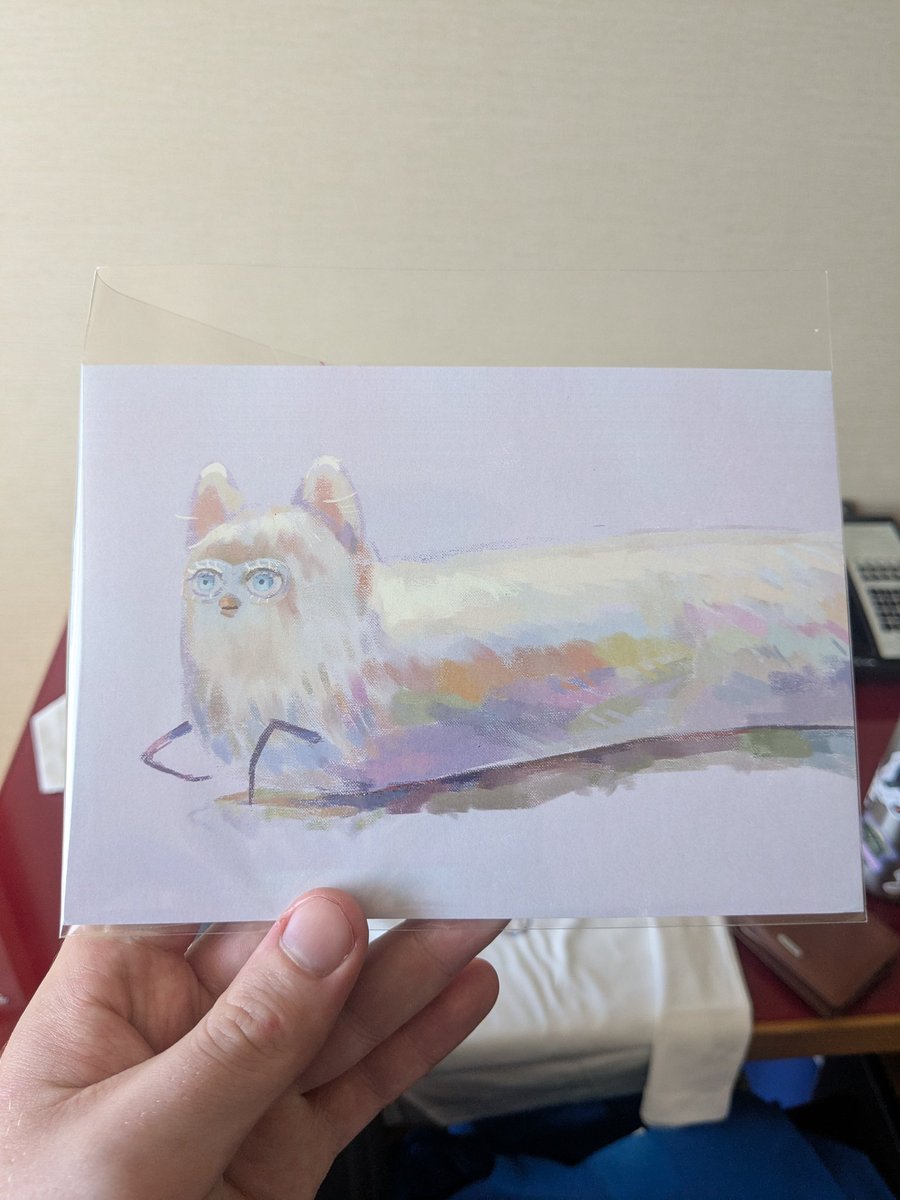 For anyone going to Anime Revolution today, I have a huge favor to ask.
I got this amazing print yesterday but it doesn't say the artist anywhere on it. If you see them, could you let me know. I wanna buy more of their stuff! #AniRevo #AniRevo2025