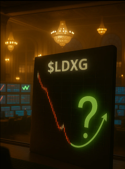StormYYYCalmYYY's tweet image. $LDXG (LondonCoinGold) – Low Cap
 🚨 Plummeted -54.65% today, priced at $0.34—wrecking zone for retail, but value zone for risk-takers.
 Low float, meme‑ish shine, and if social comes back, you know coin moves fast.
 
#DailyDip #LDXG #Altcoins #Crypto #NFA
