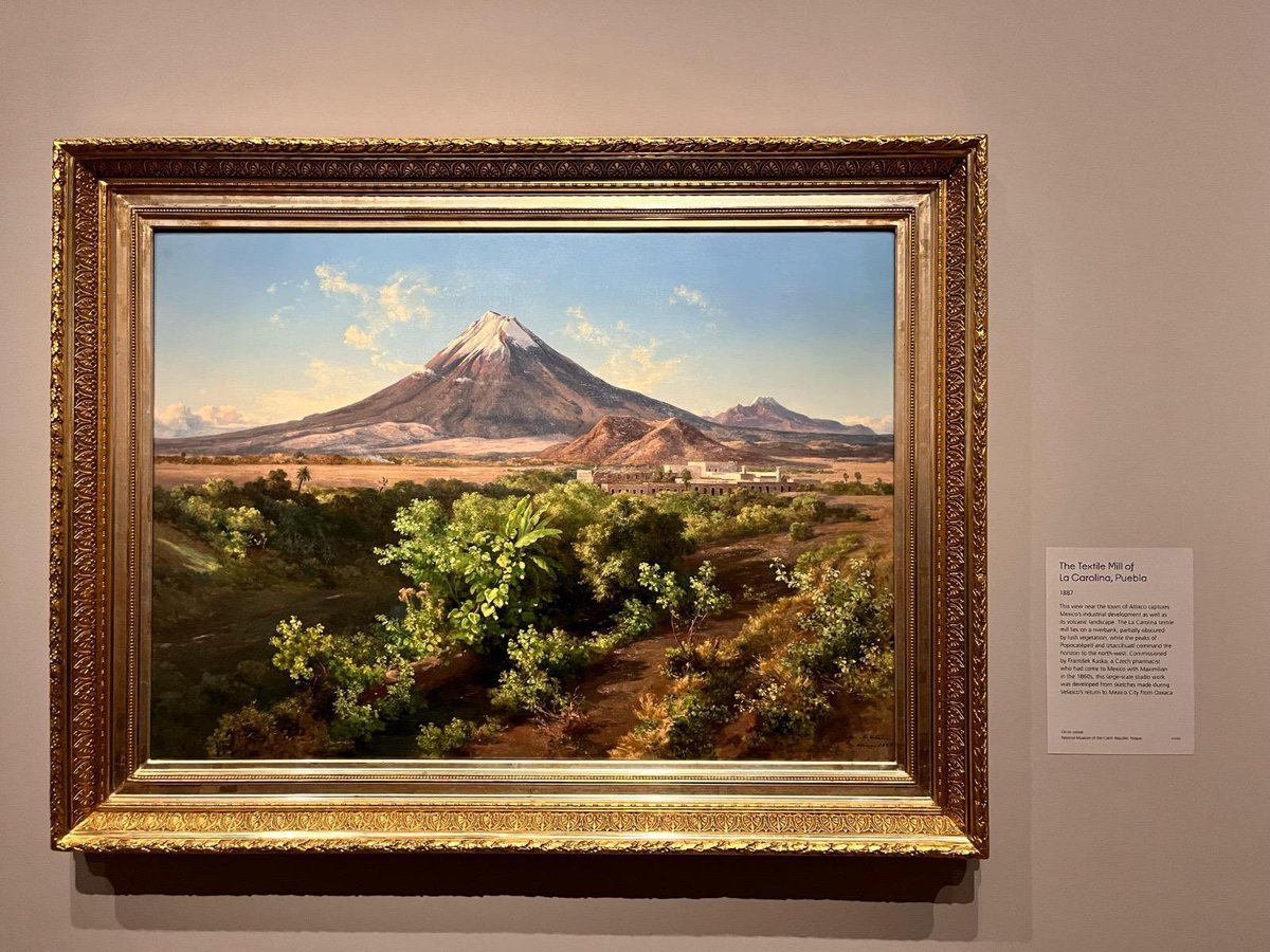 Josefa Gonzalez Blanco (she-her) (@josefagbom) on Twitter photo Don’t miss 🇲🇽 José María Velasco: A View of Mexico, a powerful tribute to one of the greatest landscape painters in Latin American history! This extraordinary exhibition—the first ever at the <a href="/NationalGallery/">National Gallery</a> 🇬🇧dedicated to a Mexican and Latin American artist—offers a rare Don’t miss 🇲🇽 José María Velasco: A View of Mexico, a powerful tribute to one of the greatest landscape painters in Latin American history! This extraordinary exhibition—the first ever at the <a href="/NationalGallery/">National Gallery</a> 🇬🇧dedicated to a Mexican and Latin American artist—offers a rare