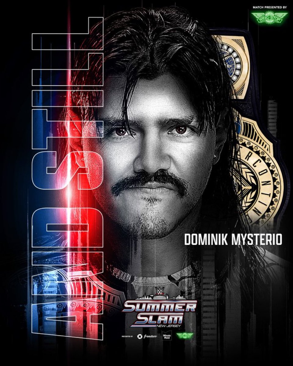 The Mega Powers 🫱🏽🫲🏾 ☥ (@themegapowerstv) on Twitter photo Hello Wrestling Fans 🫱🏽🫲🏾
#AndStill Intercontinental Championship
<a href="/DomMysterio35/">Dominik</a>
Sorry <a href="/AJStylesOrg/">AJ Styles</a> time to go back to <a href="/ThisIsTNA/">TNA Wrestling</a> <a href="/SummerSlam/">WWE SummerSlam</a>
<a href="/WWE/">WWE</a> #WWE #SummerSlam #RIPHULKHOGAN #HulkHogan
Follow us: <a href="/TheMegaPowersTv/">The Mega Powers 🫱🏽🫲🏾 ☥</a> Hello Wrestling Fans 🫱🏽🫲🏾
#AndStill Intercontinental Championship
<a href="/DomMysterio35/">Dominik</a>
Sorry <a href="/AJStylesOrg/">AJ Styles</a> time to go back to <a href="/ThisIsTNA/">TNA Wrestling</a> <a href="/SummerSlam/">WWE SummerSlam</a>
<a href="/WWE/">WWE</a> #WWE #SummerSlam #RIPHULKHOGAN #HulkHogan
Follow us: <a href="/TheMegaPowersTv/">The Mega Powers 🫱🏽🫲🏾 ☥</a>