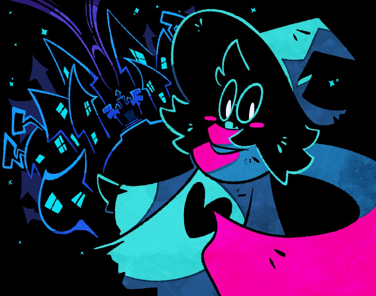 I love Ralsei!! Fluffy boy!!