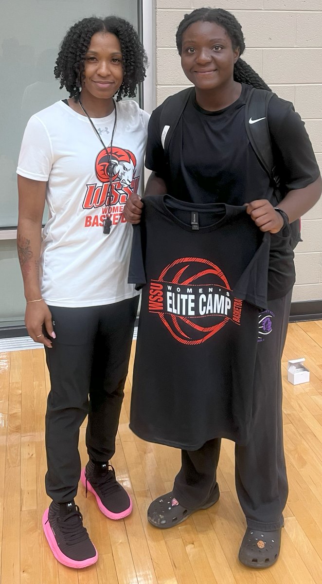 Grateful for the opportunity to attend WSSU's basketball camp this weekend! I loved getting to see the campus and strengthening my game!