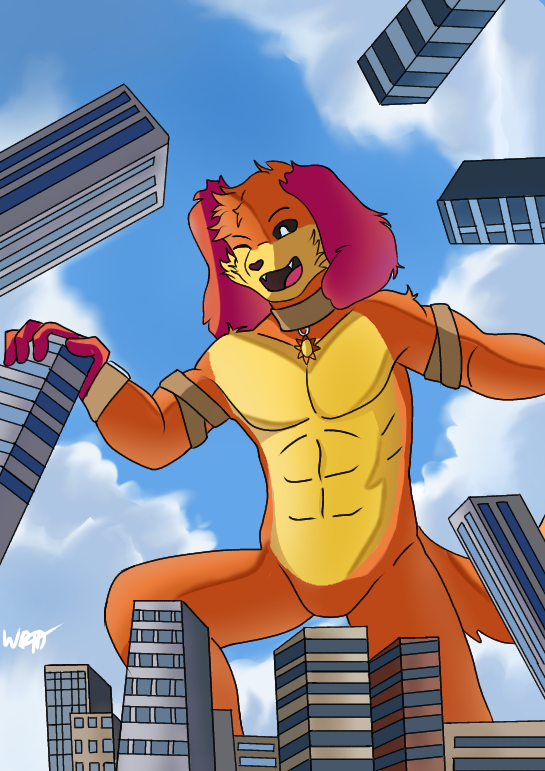 ArteDrawing's tweet photo. When I saw this Dogday, I thought — why not make a giant version of him?

Dogday by @PinkBunButf
#PoppyPlaytimeChapter3 #dogday #poppyplaytimefanart
#PoppyPlaytimeart #PoppyPlaytime #art #fanart #ibispaint https://t.co/sfPqvoVrzJ