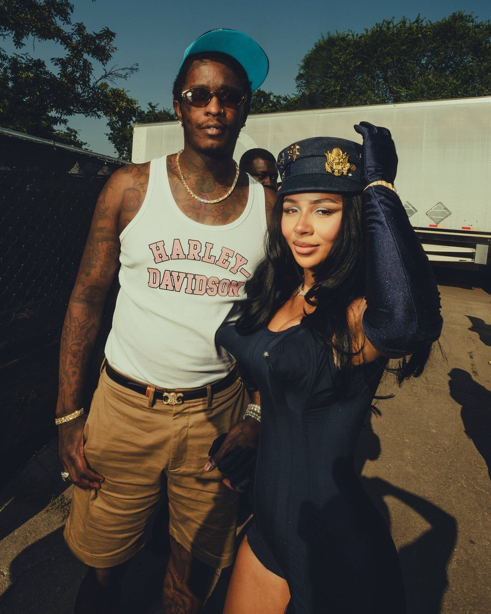 ThuggerDaily's tweet image. Mariah the Scientist &amp;amp; Young Thug at Lollapalooza today