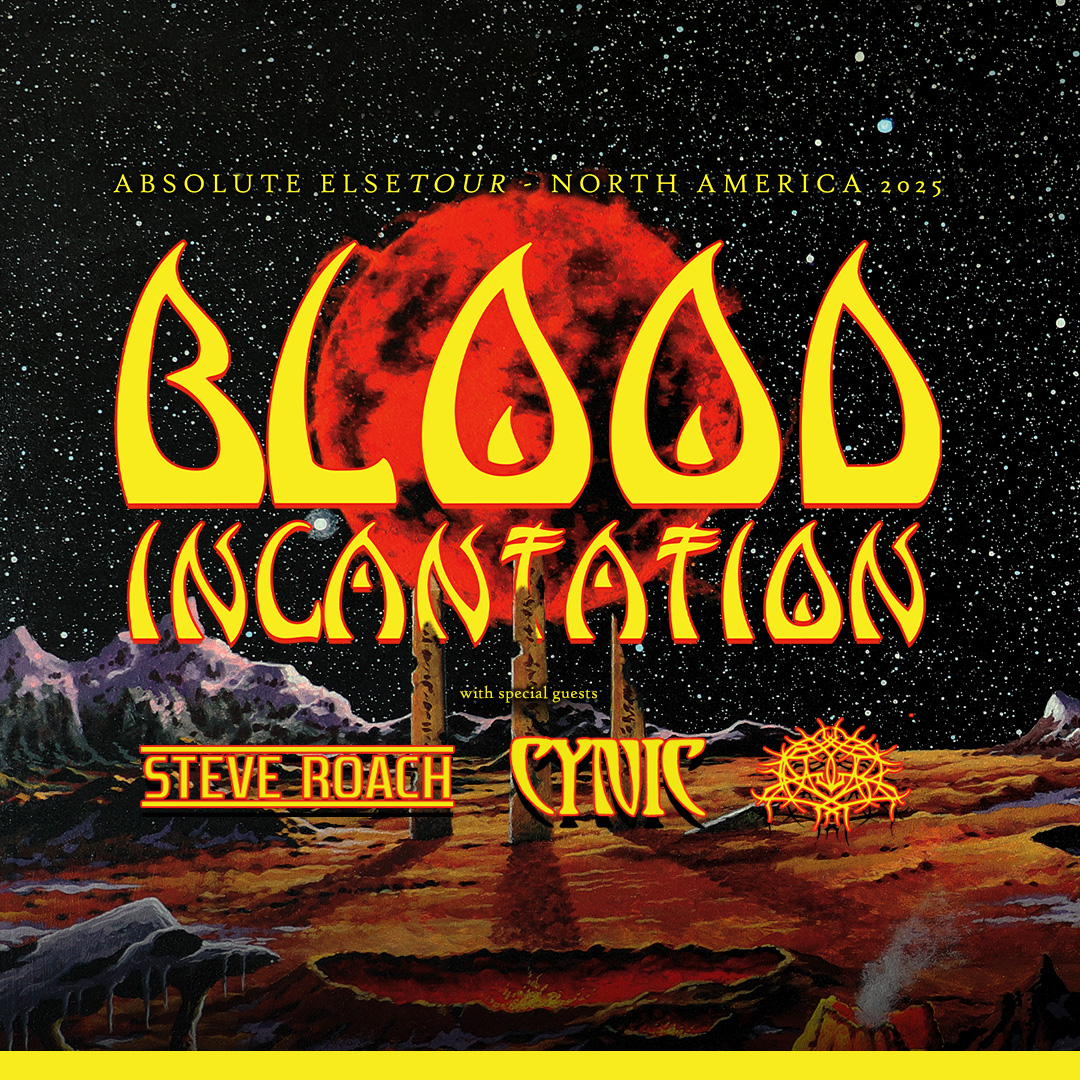amoebamusic's tweet image. We're giving away a pair of tickets to see Blood Incantation perform in Los Angeles at the @wiltern this Thursday, August 7th! They're playing with Steve Roach, Cynic, and Krallice.

Repost and follow us to enter to win tickets. We'll announce the winner on Aug 4 at 4pm PT.