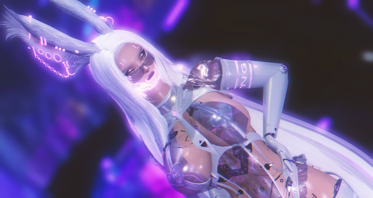 CYBER BABE
#XIVBimbos #EorzeaPhotos #FFXIVScreenshots #scifibash