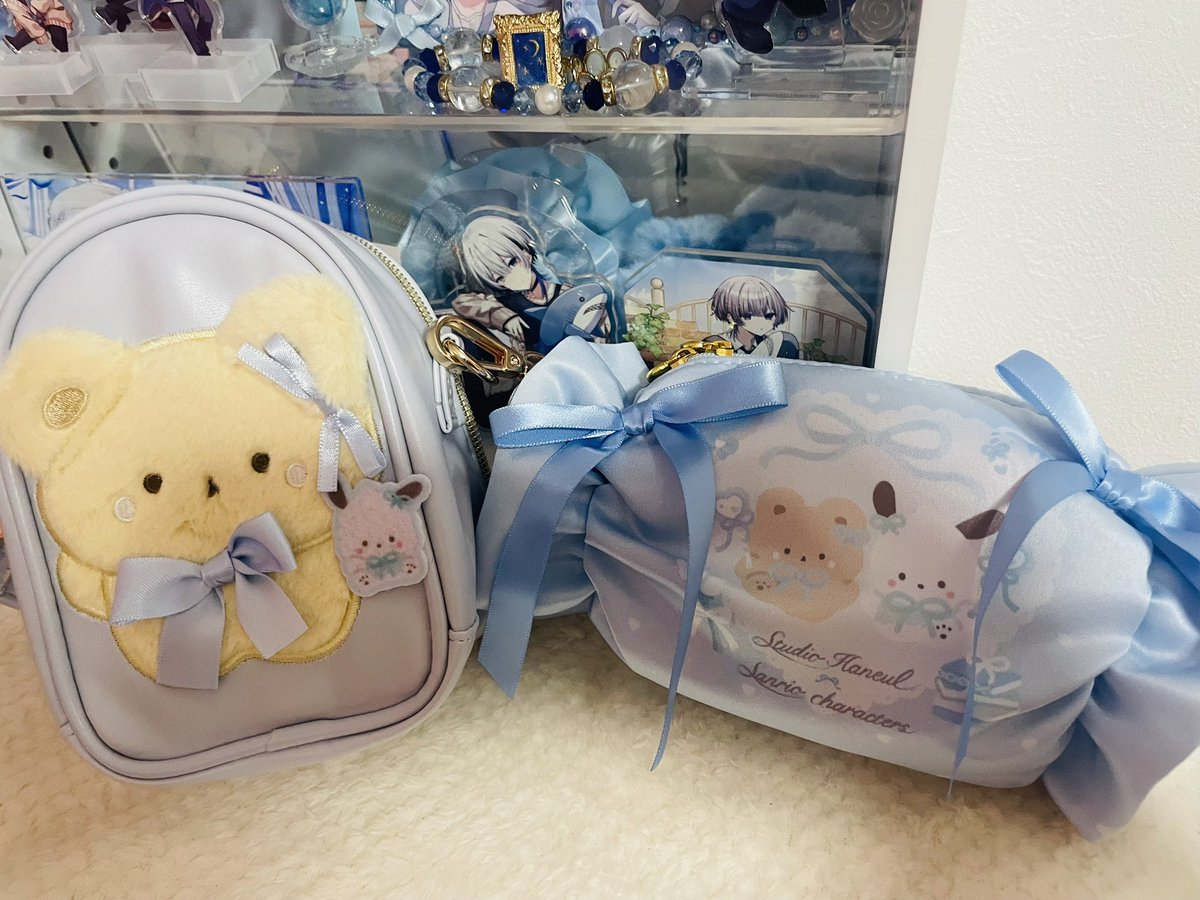 GUのポチャコーさんのパジャマ可愛い♡ミントグリーン大好き♡でも推し色ではないので購入考えちゃうwww(オタクの性)

これは先日ドンキで見つけた水色のポチャコーさん🩵水色のポチャコーさん珍しくて衝動買いw
