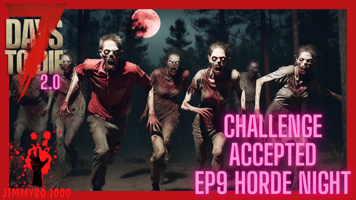 youtu.be/6GwV1MiMPe8 first horde night did not go to plan in 7 days to die 2.0