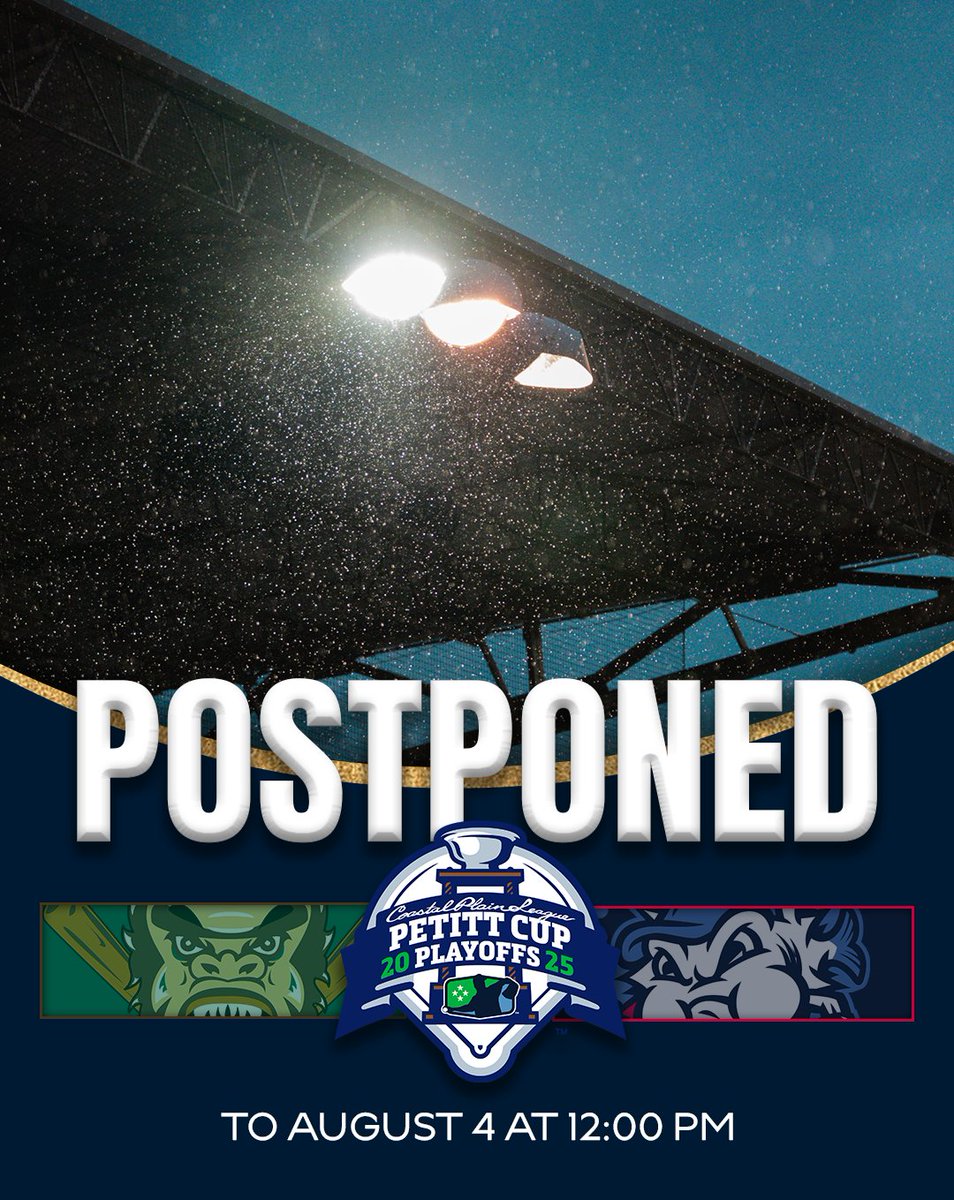 Coastal Plain League (@cplbaseball) on Twitter photo The <a href="/BBigfoots/">Boone Bigfoots</a> are headed back to <a href="/GoBlowfish/">Blowfish Baseball</a> tomorrow at 12, see y'all then 🫡
#TheFutureIsNow The <a href="/BBigfoots/">Boone Bigfoots</a> are headed back to <a href="/GoBlowfish/">Blowfish Baseball</a> tomorrow at 12, see y'all then 🫡
#TheFutureIsNow