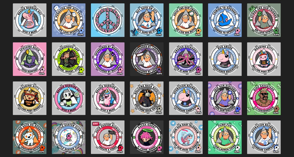 DusterBuilders (@dusterbuilders) on Twitter photo $UFD is a little over half a year old!
We have...
🫂Made a lot of friends
🏆Hosted many events and contests
🎨Created tons of content
and we are just getting started!!
Shoutout to <a href="/9ine_Ghost/">GachaGhost🦄💨✨</a> for your graphic support! $UFD is a little over half a year old!
We have...
🫂Made a lot of friends
🏆Hosted many events and contests
🎨Created tons of content
and we are just getting started!!
Shoutout to <a href="/9ine_Ghost/">GachaGhost🦄💨✨</a> for your graphic support!