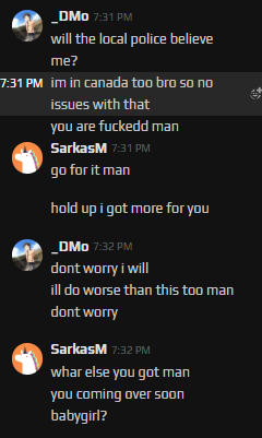 SarkasM (@sarkasmcs) on Twitter photo ragebaited too hard🥀can we get this guy some mental health ressources and give him a longer (permanent?) ban from faceit though? <a href="/FACEIT_Darwin/">FACEIT Darwin</a> (Request #9469617) ragebaited too hard🥀can we get this guy some mental health ressources and give him a longer (permanent?) ban from faceit though? <a href="/FACEIT_Darwin/">FACEIT Darwin</a> (Request #9469617)