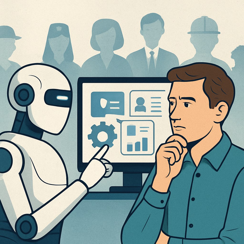 AiNarrator79's tweet image. Microsoft&apos;s research on 200,000 Bing Copilot users reveals AI&apos;s impact on job tasks and replacement risks for 2024.
👇
📖 t.me/ai_narrotor/18…
🎧 t.me/ai_narrotor/18…
#AIimpact, #JobReplacement, #WorkforceDynamics