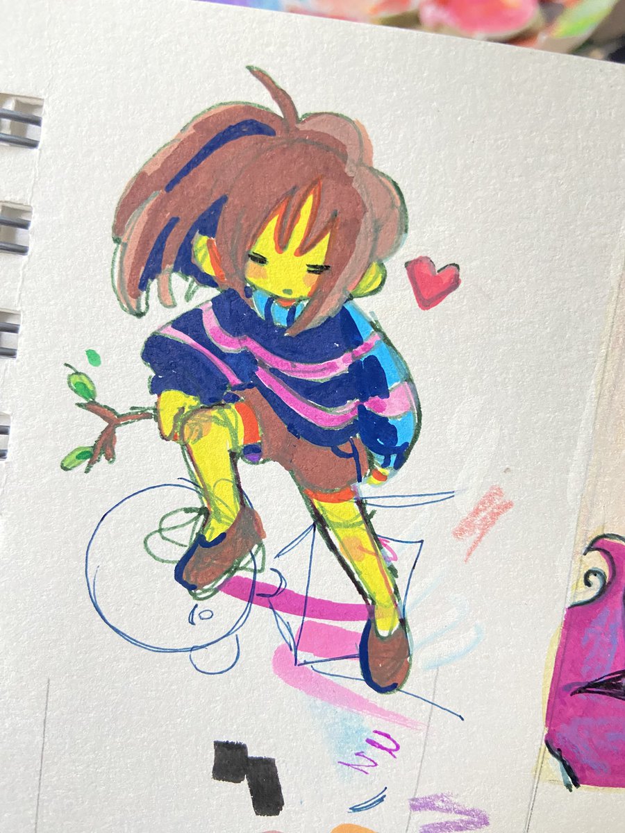 Frisk from like a month ago #UNDERTALE