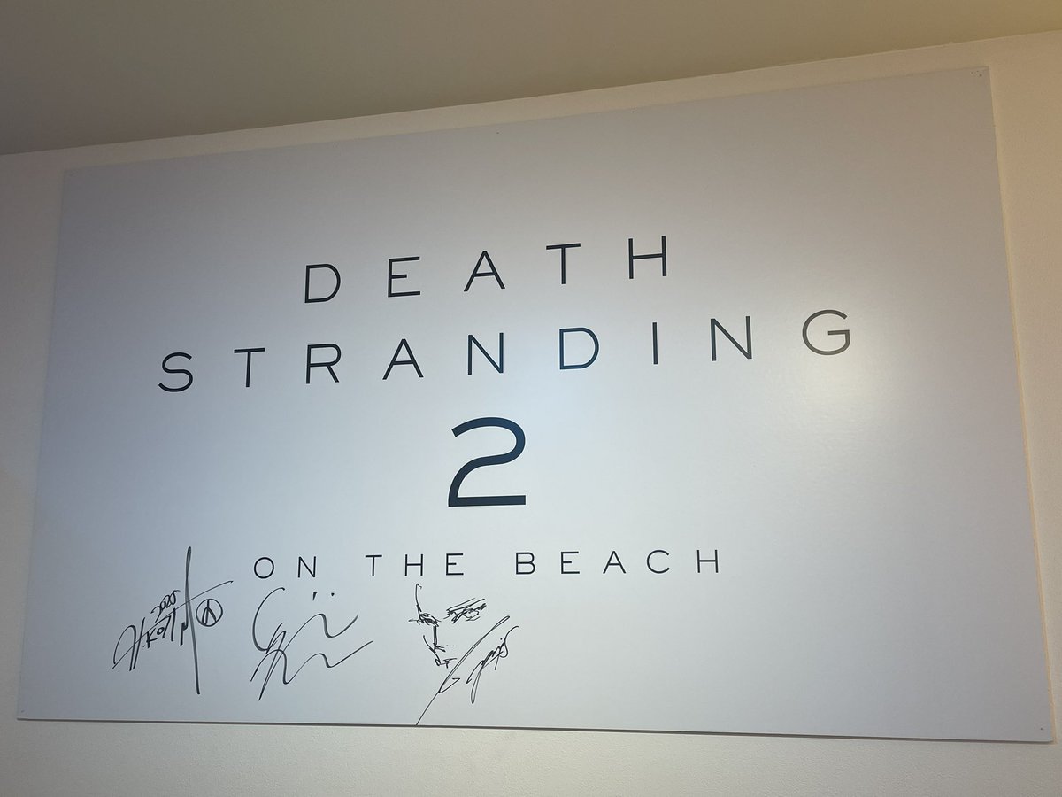 kit1kit0's tweet photo. おはようございます。

今日で札幌パルコでのDEATH STRANDING 2 JAPAN POPUP TOURが最終日。

#DeathStranding2OnTheBeach 
#DeathStranding2
#popuptour
#PARCO
#小島秀夫 https://t.co/33WbhTyuel