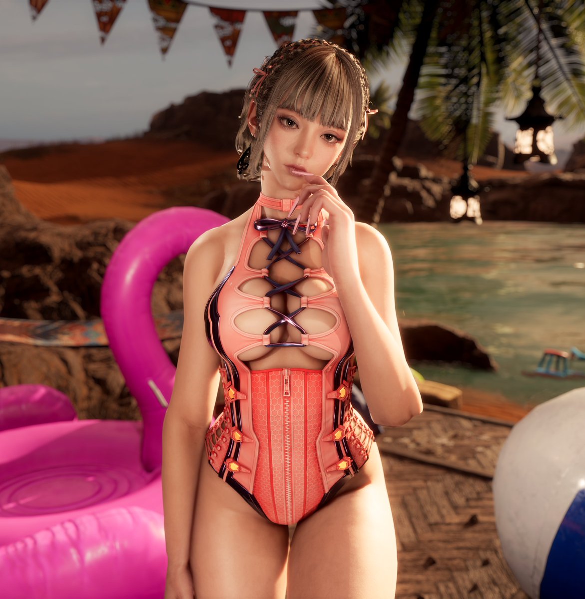 홍련|
Summer continues 🏖️

#StellarBlade #StellarBladePC #StellarBladePhotomode #StellarBladeFans #VirtualPhotography