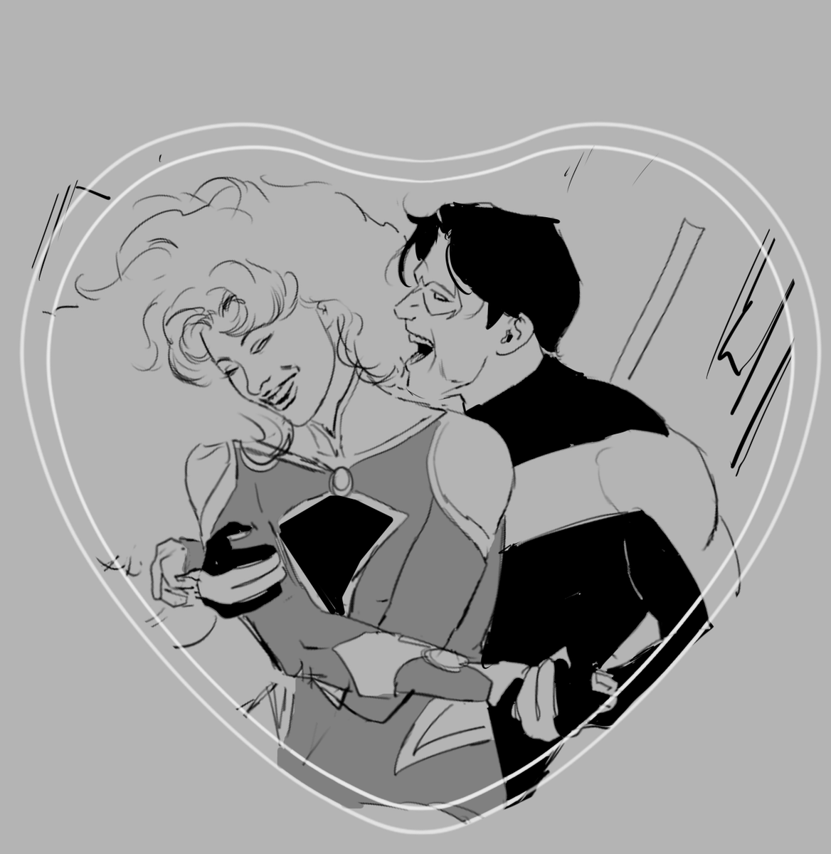 lukmeyer30's tweet photo. So, I'm planning on doing two heart shaped buttons to bring to the conventions, what do you guys think?👀👀 https://t.co/HHfvlJ6M1A