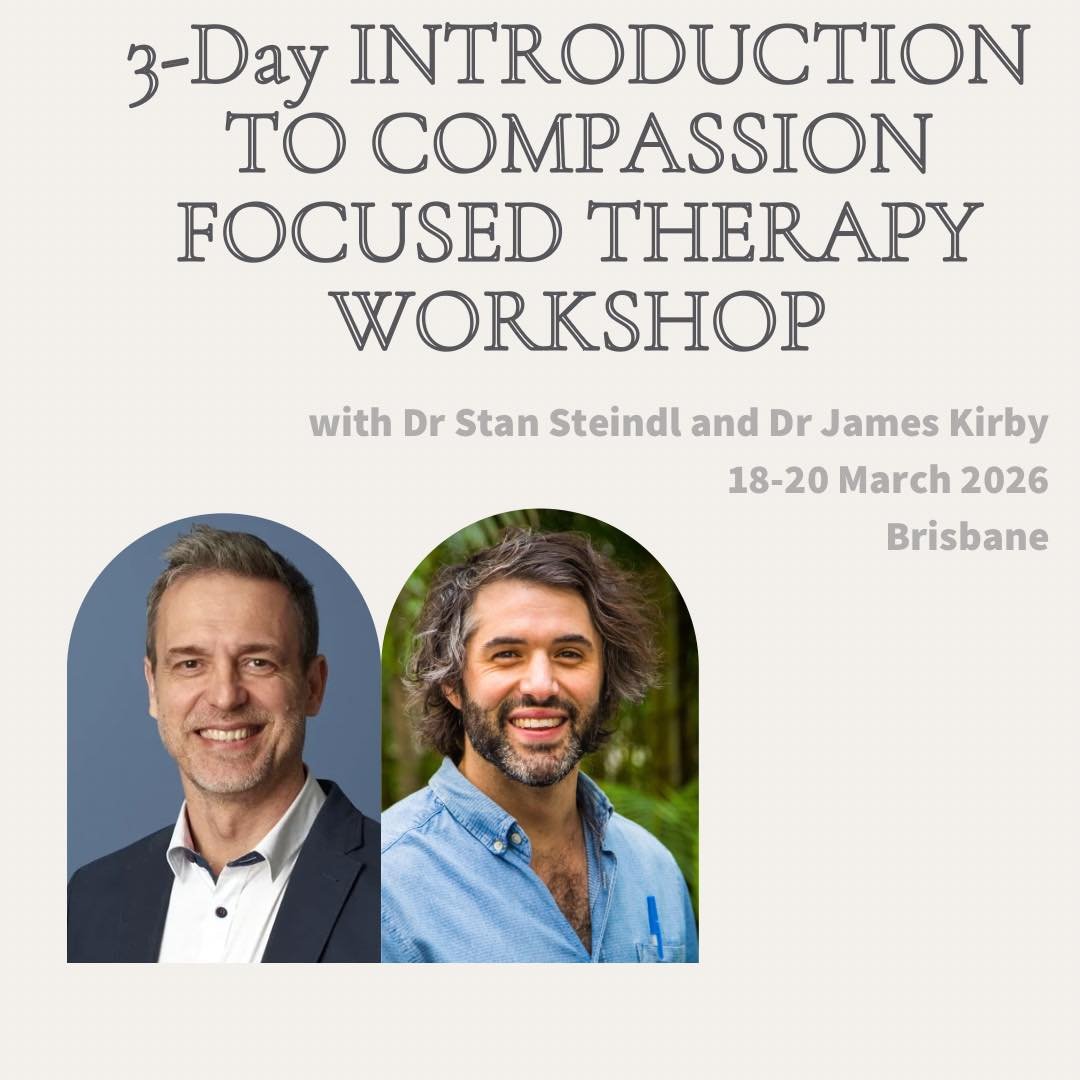 Stan Steindl (@stansteindl) on Twitter photo I am super-excited to be running another 3-day Introduction to Compassion Focused Therapy with my dear friend <a href="/JamesNKirby/">James N. Kirby</a>! 18-20 March 2026. Save the date, as more details including booking etc will be coming soon. I am super-excited to be running another 3-day Introduction to Compassion Focused Therapy with my dear friend <a href="/JamesNKirby/">James N. Kirby</a>! 18-20 March 2026. Save the date, as more details including booking etc will be coming soon.