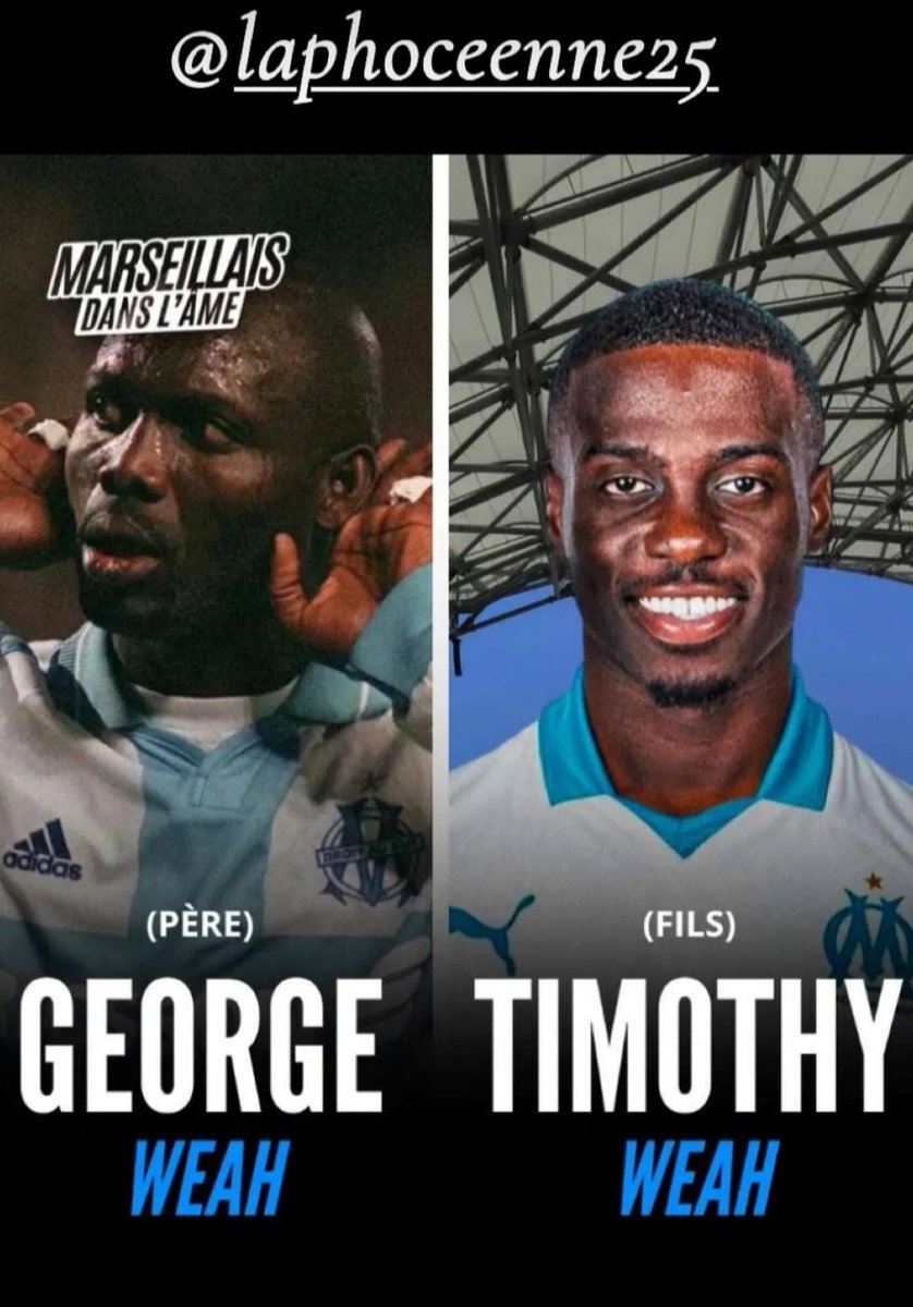 Franckifoot Debrief Officiel (@franckifoot13) on Twitter photo OM Actu ☑️ La passion se transmet de père en fils 🔵⚪ Respect 💪
Allez l'OM 👊
<a href="/OM_Officiel/">Olympique de Marseille</a> <a href="/GeorgeWeahOff/">George Weah</a> #Weah #TeamOM #OM #MercatOM #Ligue1 #Velodrome #Marseille <a href="/MedhiBenatia/">MBenatia5</a> OM Actu ☑️ La passion se transmet de père en fils 🔵⚪ Respect 💪
Allez l'OM 👊
<a href="/OM_Officiel/">Olympique de Marseille</a> <a href="/GeorgeWeahOff/">George Weah</a> #Weah #TeamOM #OM #MercatOM #Ligue1 #Velodrome #Marseille <a href="/MedhiBenatia/">MBenatia5</a>