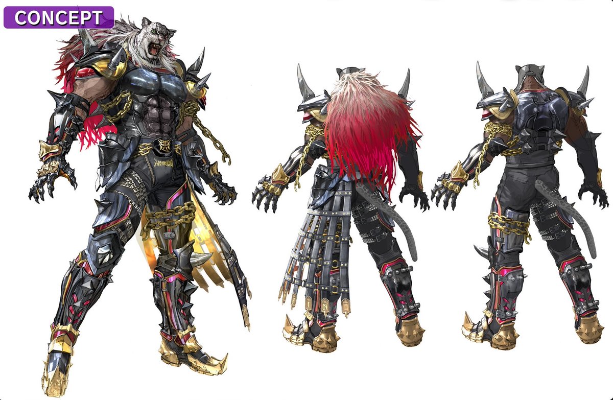 Miary Zo &amp; Armor King Character Concepts