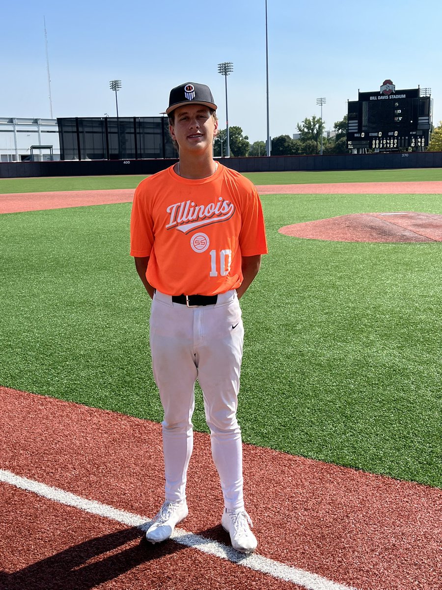 Collin Lawlor (@collinlawlor22) on Twitter photo Had a fun weekend at the <a href="/PrepBaseballIL/">Prep Baseball Illinois</a> #SuperSophs games at <a href="/OhioStateBASE/">Ohio State Baseball</a>. Was happy to compete and win all four games with my Team Illinois teammates.
<a href="/pbtscouting/">Prep Baseball Scouting</a> Had a fun weekend at the <a href="/PrepBaseballIL/">Prep Baseball Illinois</a> #SuperSophs games at <a href="/OhioStateBASE/">Ohio State Baseball</a>. Was happy to compete and win all four games with my Team Illinois teammates.
<a href="/pbtscouting/">Prep Baseball Scouting</a>