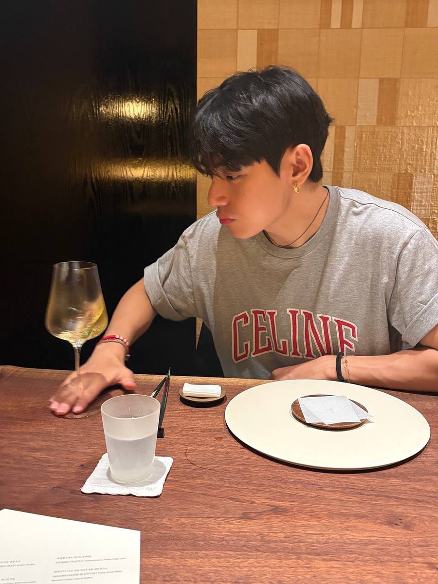 taehyung with his wine he is so flipping cute