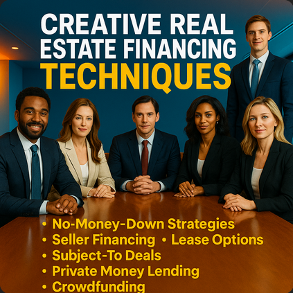 marketingking4's tweet photo. 🚨 #RealEstate Hack #47: You DON’T need a bank to close BIG deals. 
These game-changing #financing strategies are what top investors use when others say “NO! 
👉 Learn what they never teach in school
https://t.co/TzT8zRLNHy
#Marketing #CreativeFinancing #Investing #Business https://t.co/rWFM990ClQ