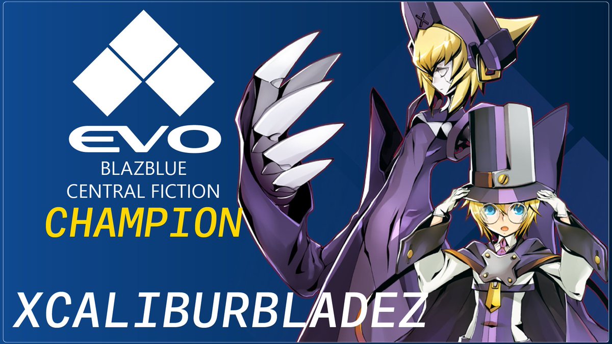 Anime FGC News (@afgcnews) on Twitter photo Congratulations to <a href="/XCaliburBladez/">| XCaliburBladez</a> for winning Blazblue Central Fiction at EVO 2025!
Final Results:
🏆 - 🇺🇸 xcaliburbladez
🥈 - 🇯🇵 J-Anson
🥉 - 🇯🇵 Fenritti
4⃣ - 🇮🇩 Division
5⃣ - 🇺🇸 Monarch / 🇺🇸 Guymam
7⃣ - 🇺🇸 Cmsora / 🇺🇸 Uri Congratulations to <a href="/XCaliburBladez/">| XCaliburBladez</a> for winning Blazblue Central Fiction at EVO 2025!
Final Results:
🏆 - 🇺🇸 xcaliburbladez
🥈 - 🇯🇵 J-Anson
🥉 - 🇯🇵 Fenritti
4⃣ - 🇮🇩 Division
5⃣ - 🇺🇸 Monarch / 🇺🇸 Guymam
7⃣ - 🇺🇸 Cmsora / 🇺🇸 Uri
