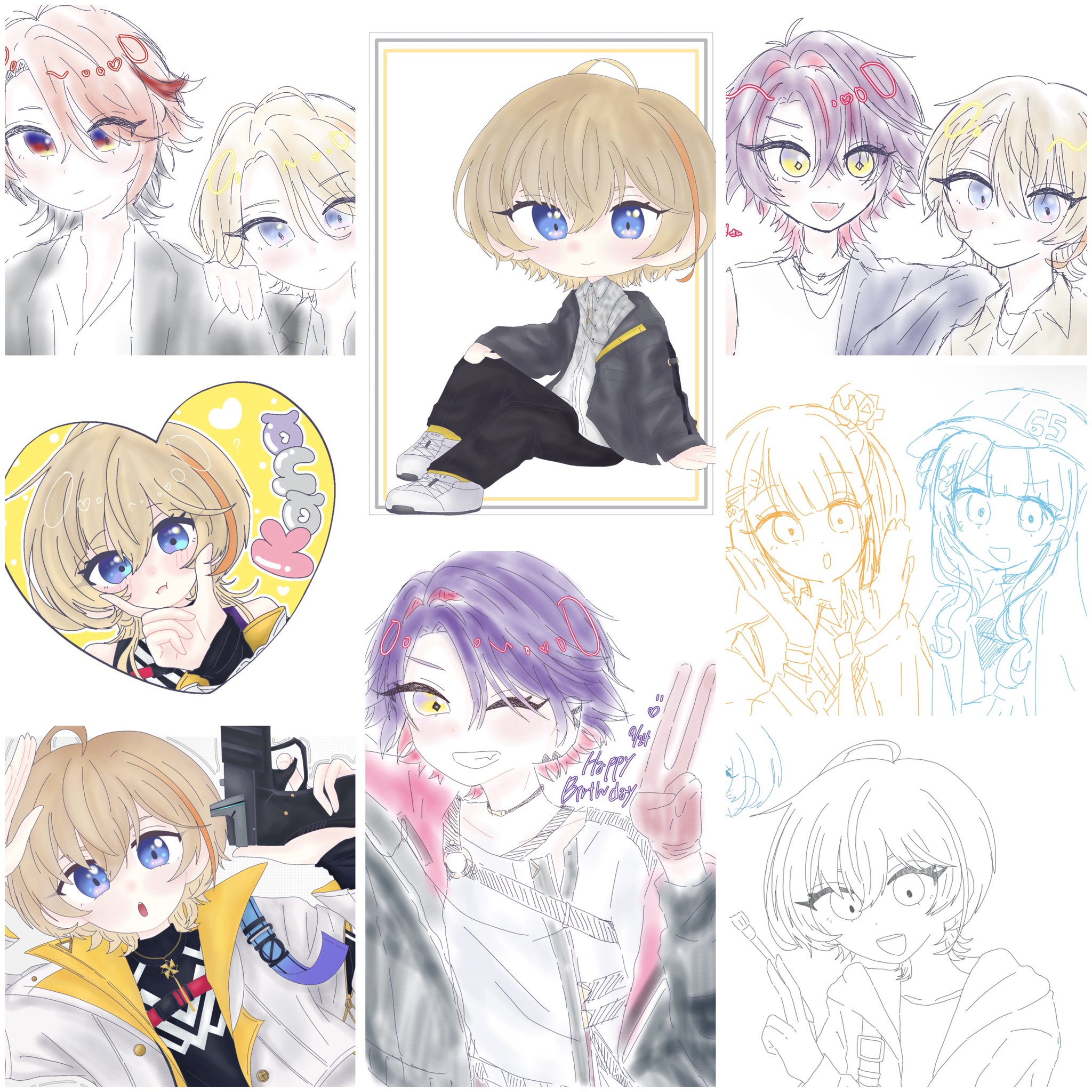 さ*て様 闇散らかした時に描いた絵 闇堕ち」 Fall to the dark side #イラストグラム#絵描きさんと