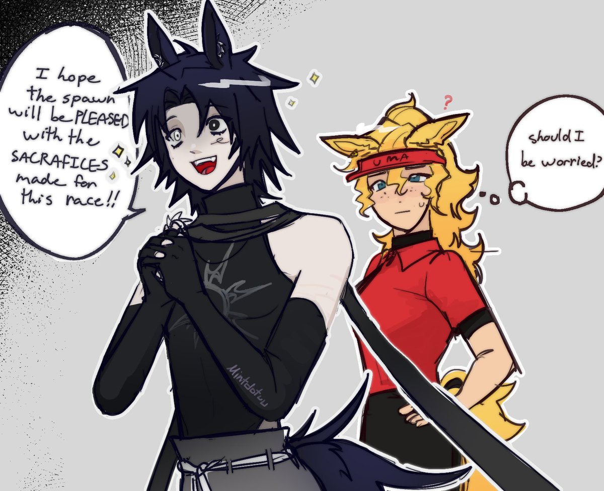 i think theyre rlly cool
#forsaken #umamusume #elliot #twotime