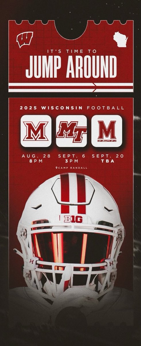 Thank you coach <a href="/BishopAltenburg/">Bishop Altenburg</a>, excited for the September 20th game day visit!  @wisconsin