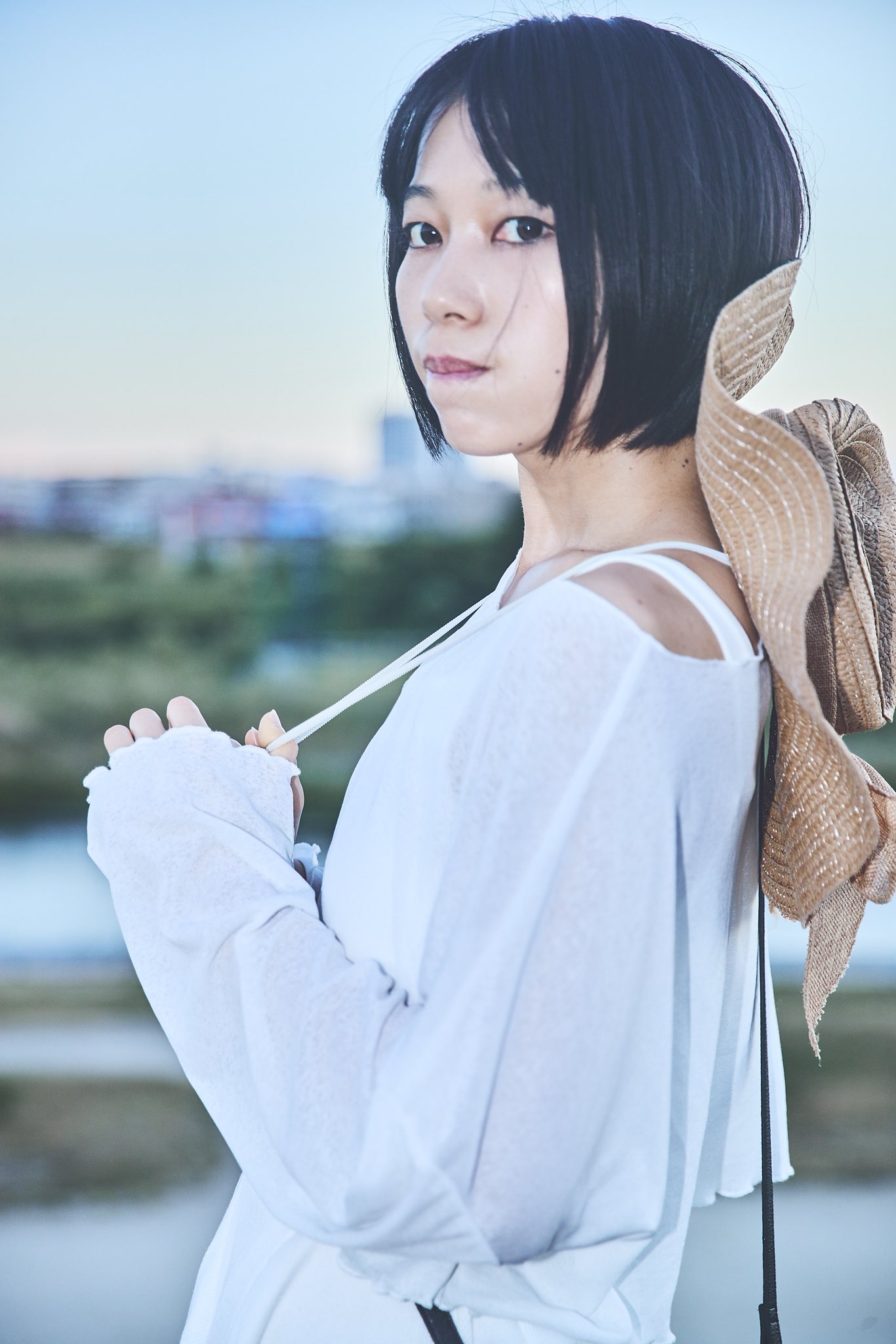 CHIYO☆フラットポーチ♥️月☆花☆女性の素敵な横顔C（A~D）♥️ CHIYO☆フラットポーチ♥️月☆花☆女性の素敵な横顔A（A