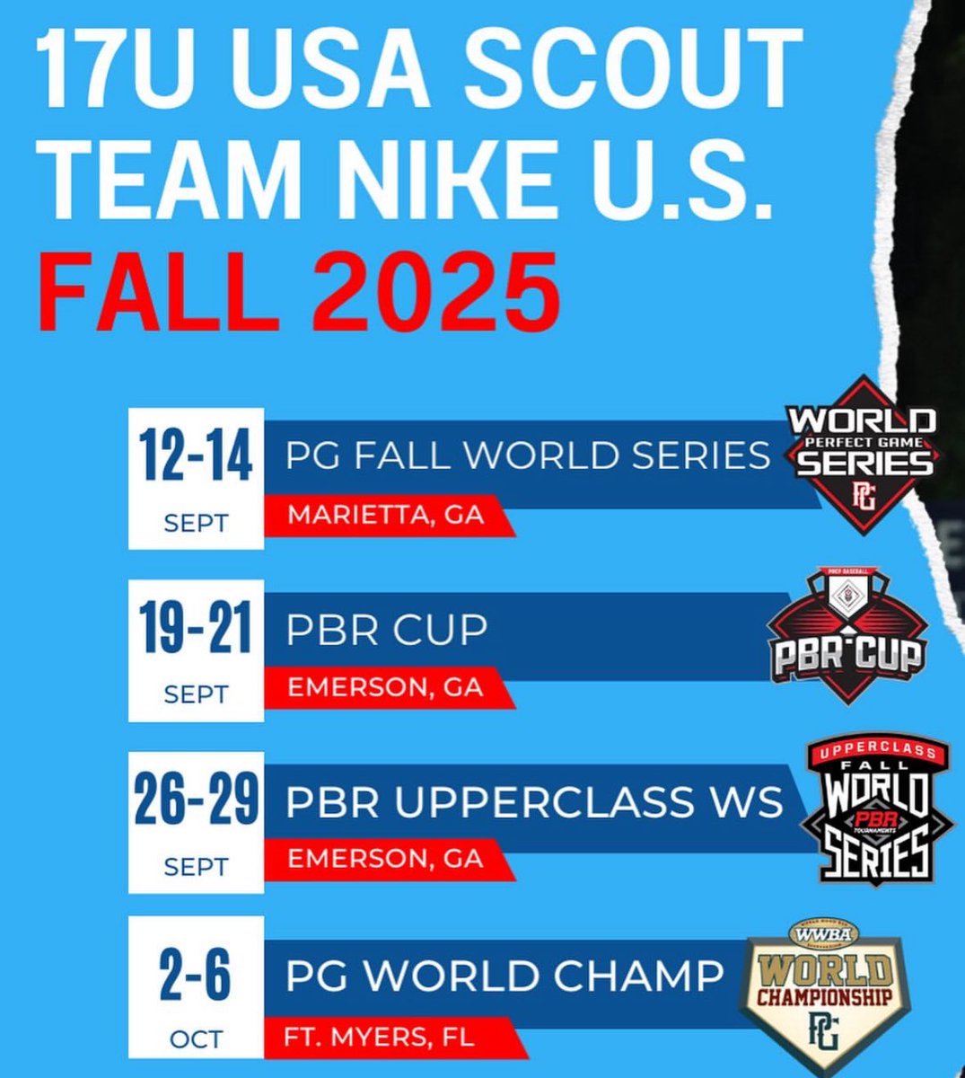 Brady Little (@blittle_24) on Twitter photo Grateful to announce that I will be playing for USA Scout Team Nike U.S. 17u for the upcoming fall and summer seasons! Fall schedule below let’s get after it! <a href="/USASCOUTGA/">USA SCOUT NATIONAL (9u-18u Teams)</a> <a href="/chadlessing/">Chad Lessing</a> <a href="/jimbrorace/">Jimmy Roesinger</a> <a href="/KSUOwlsBaseball/">Kennesaw State Baseball</a> <a href="/GLBasebal/">Gordon Lee Baseball</a> Grateful to announce that I will be playing for USA Scout Team Nike U.S. 17u for the upcoming fall and summer seasons! Fall schedule below let’s get after it! <a href="/USASCOUTGA/">USA SCOUT NATIONAL (9u-18u Teams)</a> <a href="/chadlessing/">Chad Lessing</a> <a href="/jimbrorace/">Jimmy Roesinger</a> <a href="/KSUOwlsBaseball/">Kennesaw State Baseball</a> <a href="/GLBasebal/">Gordon Lee Baseball</a>