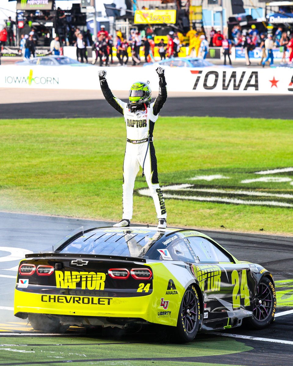 NASCAR (@nascar) on Twitter photo NEWS: Post-race inspection is complete at <a href="/iowaspeedway/">Iowa Speedway</a> with no issues.
<a href="/WilliamByron/">William Byron</a>'s second win of 2025 is official. 🏁 NEWS: Post-race inspection is complete at <a href="/iowaspeedway/">Iowa Speedway</a> with no issues.
<a href="/WilliamByron/">William Byron</a>'s second win of 2025 is official. 🏁