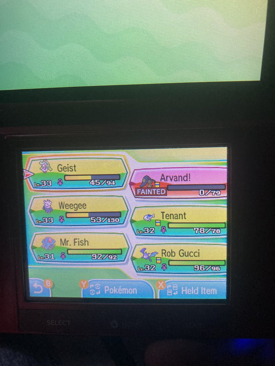 Deathless dream dies as Arvand the Mawile went down to a super luck crit steel wing from a random honchkrow 🥲 Pretty lousy timing on this as it was right before the mimikyu trial, so I might have some more deaths there if I can’t find a new route