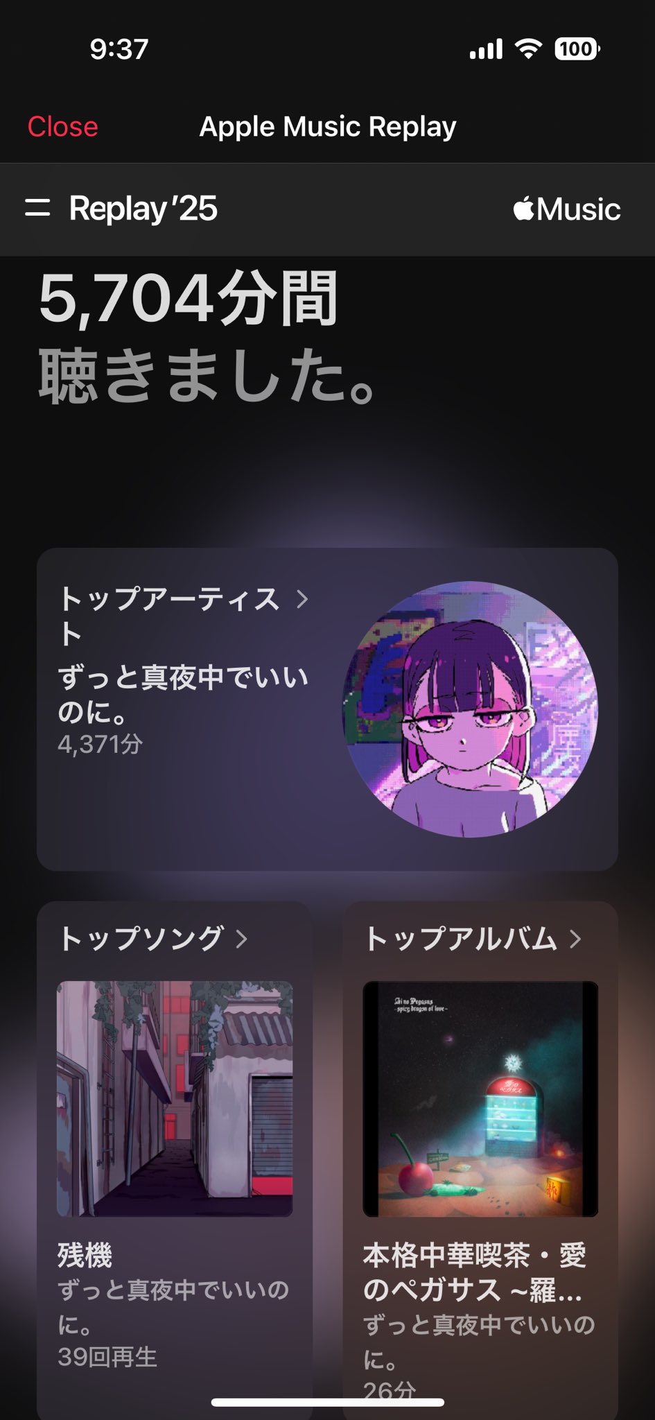 T*読様 早い者勝ち！最安値！！ずっと真夜中でいいのに。強当たり T*読様 早い者勝ち！最安値！！ずっと真夜中でいいのに。強